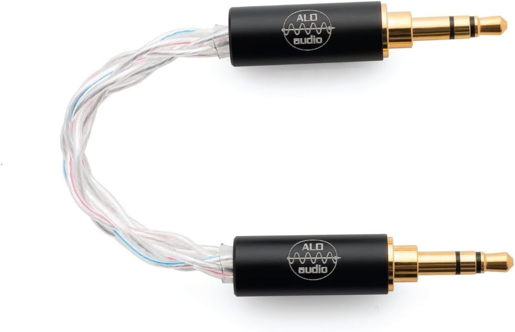 Mix Wave ALO AUDIO SXC 8 Mini to Mini (Cryo treatment annealing treated high-purity silver-plated copper) ALO-4006 From Japan