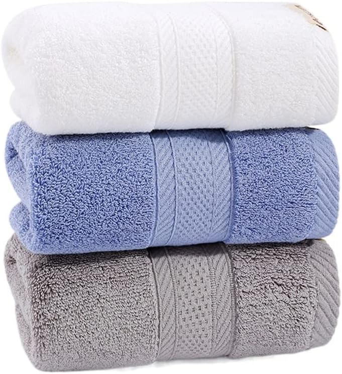 Wash Your face Towel Household Men Cotton Water Speed Dry Women Thick Hotel Bath Big(A 3PS)