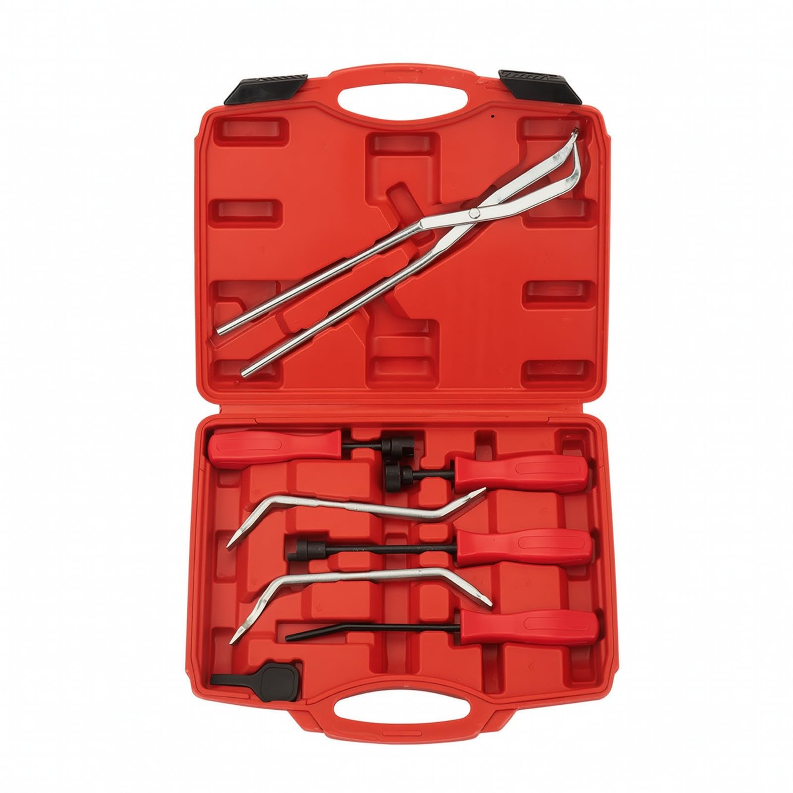 Set per Riparazione Freni a | in Acciaio 45, Professionale, Estrattore Molla Freno, per Officina, Meccanici, Autoriparatori