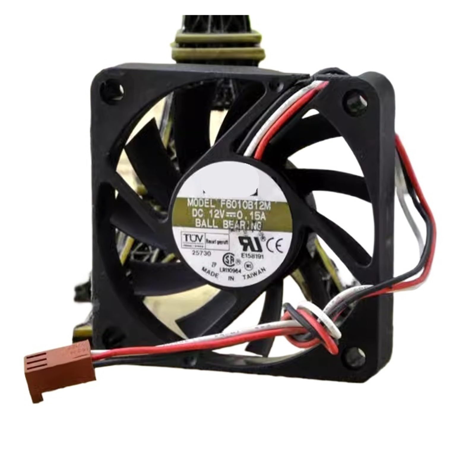 YMUGUEGH 6010 Fan F6010B12M DC 12V 0.15A cooling fan