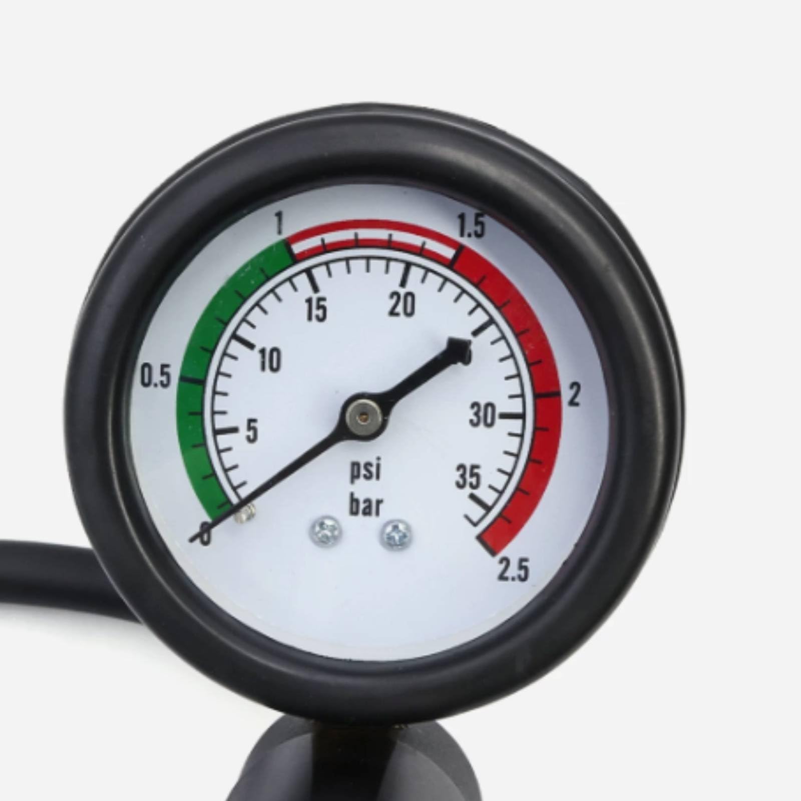 Tester Tenuta Scatola Ingranaggi con Manometro Tester Compressione Motore Controllo Perdite Attrezzo Diagnostico per, Set Completo Misuratore Di Perdite Per Scatola Ingranaggi