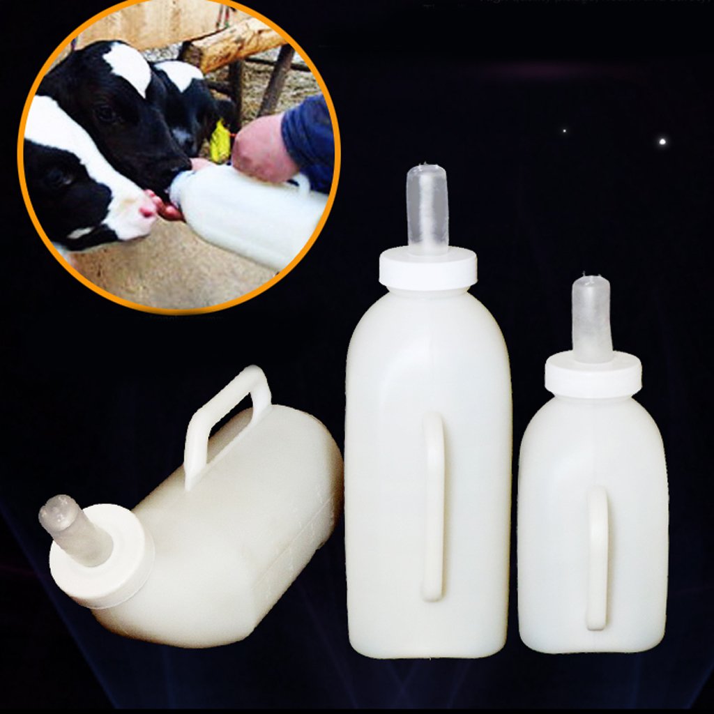 CLUB BOLLYWOOD Easy Speedy Feeder Calf Milk Bottle Rearing Drinker Feeding Dairy 2L #2 | Cattle - Dairy | Livestock Supplies