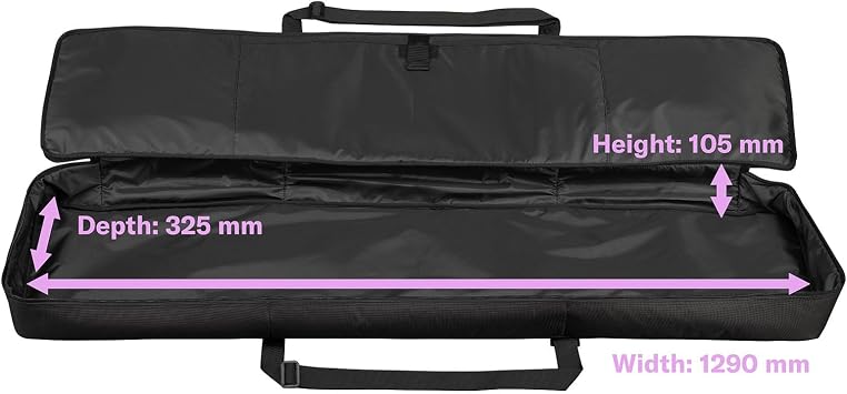 Carrying Soft Case For Yamaha Portable Keyboards With 76 Keys