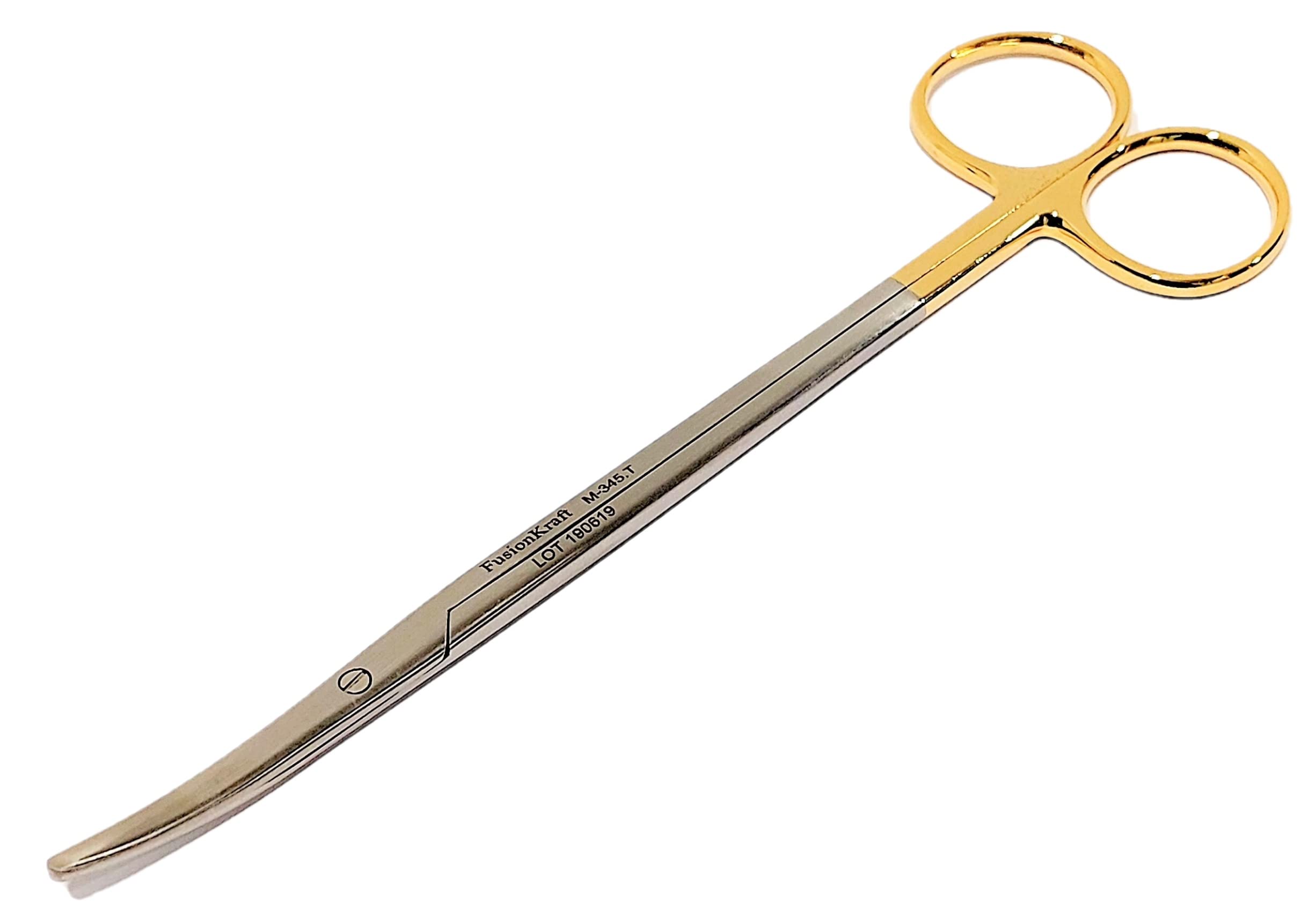 FusionKraft Metzenbaum Dissecting Scissors, TC, Curved Blades, 7" (Tungsten Carbide Cutting Inserts) (B09NMF8KC6) Amazon Price History, Amazon Price Tracker