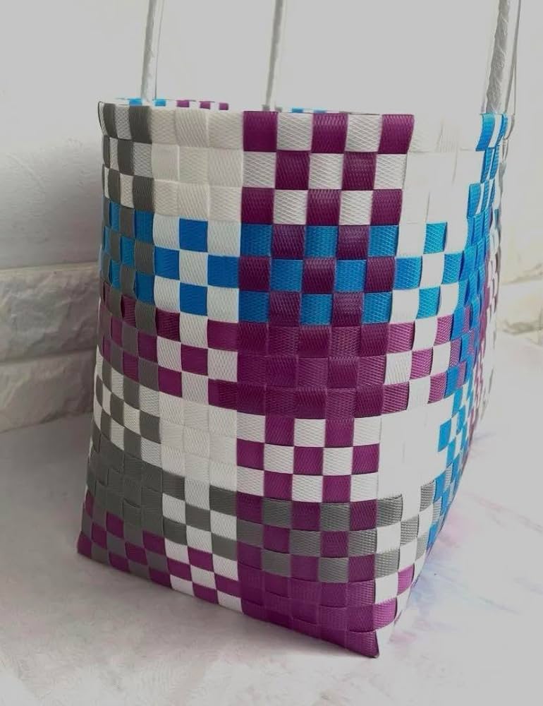 Amazon.co.jp: PPバンド プラカゴ カゴバッグ 特大 No.83