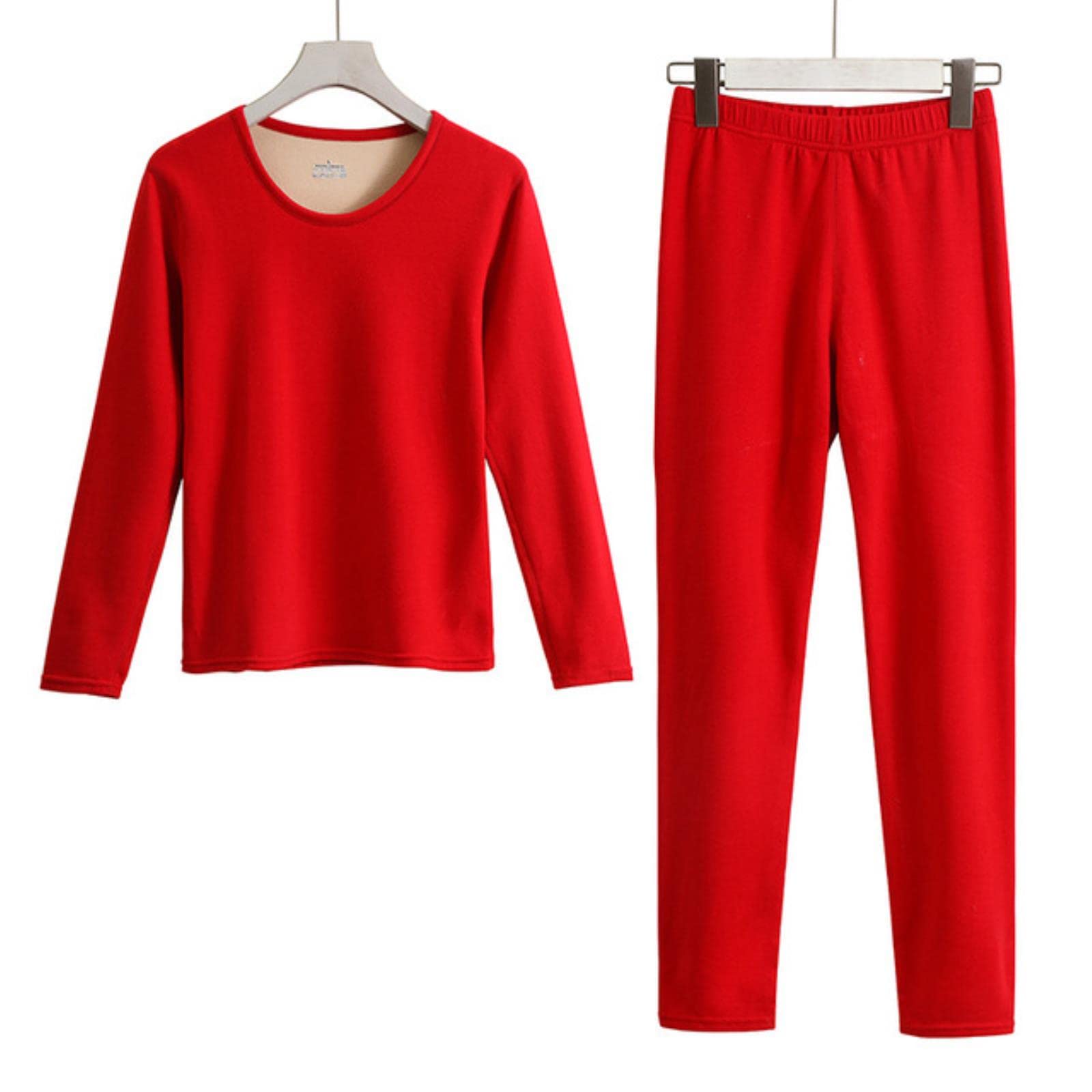 KOOBS Ropa Interior térmica Conjunto De 2 Piezas De Ropa Interior Térmica De Doble Capa para Hombres para Hombres