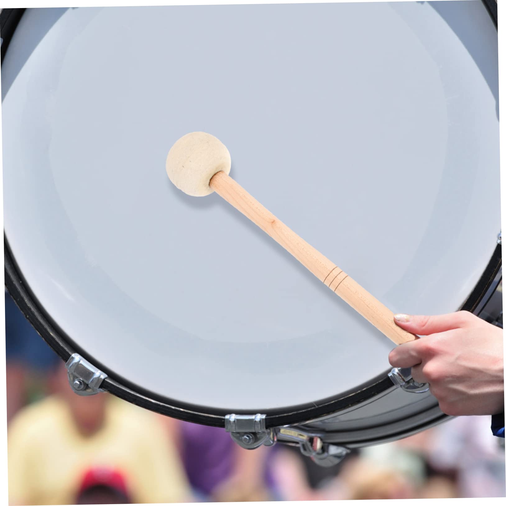 Filzkopf Trommelstöcke - 2 Stück Für Marschtrommeln & Band