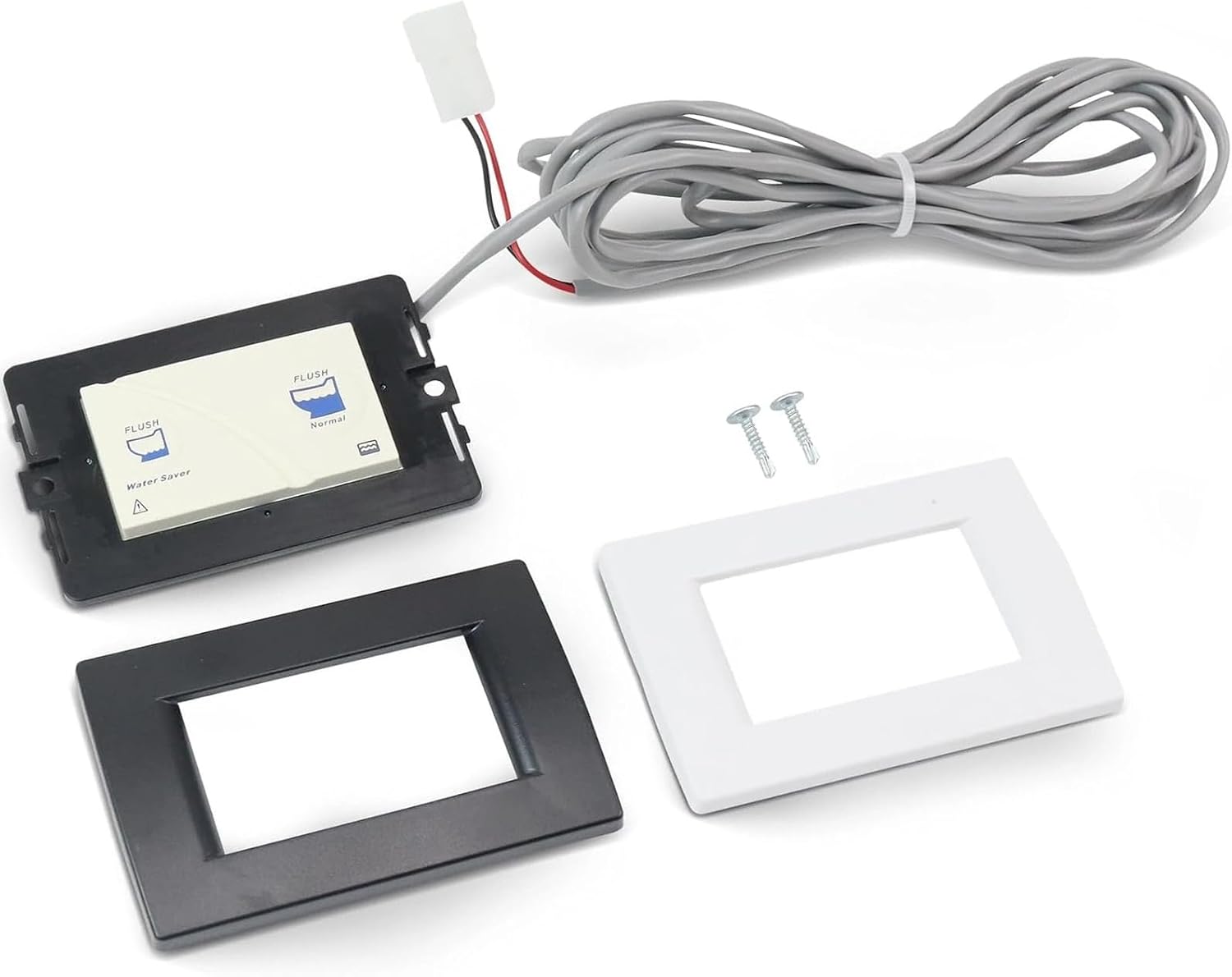 36387 Wall Switch Replacement Dual Button Control Panel For Thetford Tecma Silence Plus Toilet