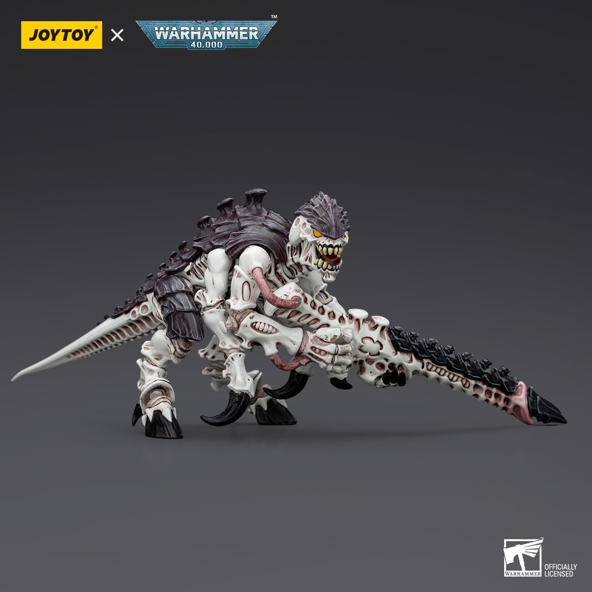 JOYTOY 1/18 Action Figures - Warhammer 40,000 Tyranids Hive Fleet Leviathan Termagant with Spike Rifle - 4‘’,Classic Character,Collectible,Age 15 and Above