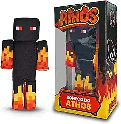 Boneco de Pelúcia Cosmokids ATHOS 32cm, Macio e Confortável, Toque Aveludado, Antialérgico, Estimula Imaginação e Criatividade