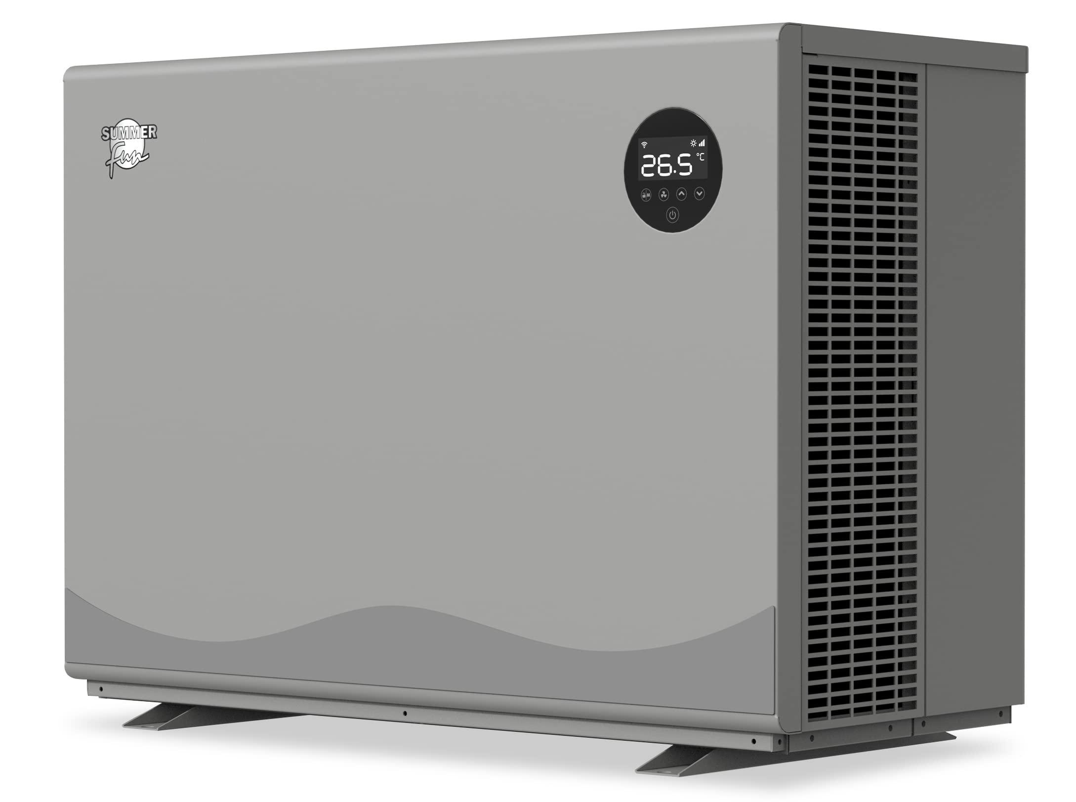 Summer Fun Full-Inverter Pool-Wärmepumpe Style & Silence Poolheizung mit 7 kw / 11 kW / 15 kW Heizleistung | Ganzjährig einsetzbar