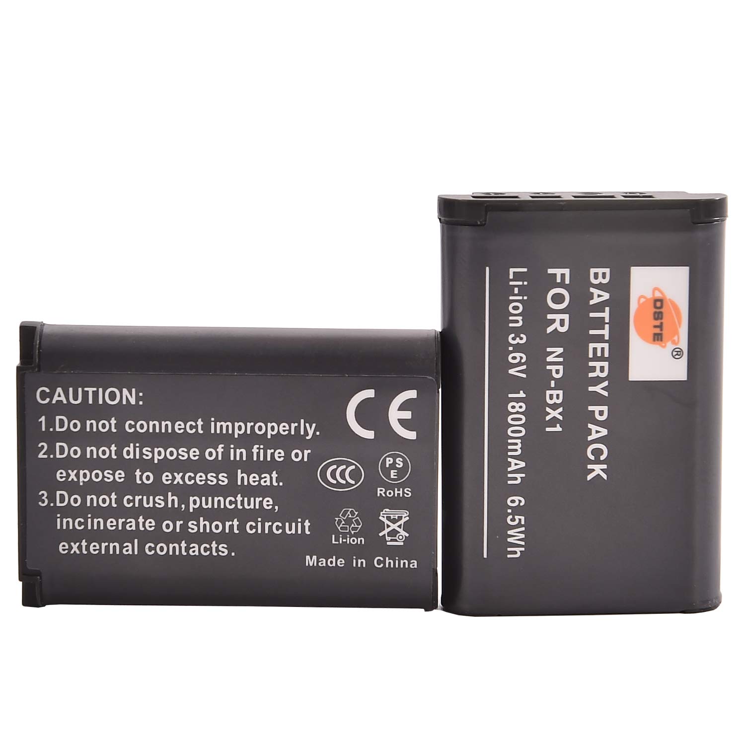 Buy DSTE2x NPBX1 Rechargeable Liion Battery for Sony Cyber HDRCX240 HDRCX240E DSCRX1 DSC