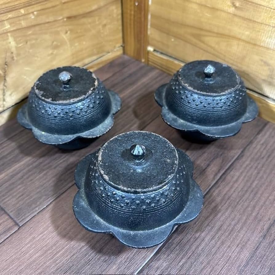 南部鉄器 インテリア3点 Amazon.co.jp: インテリア 南部鉄器 小物入れ ミニチュア 3点
