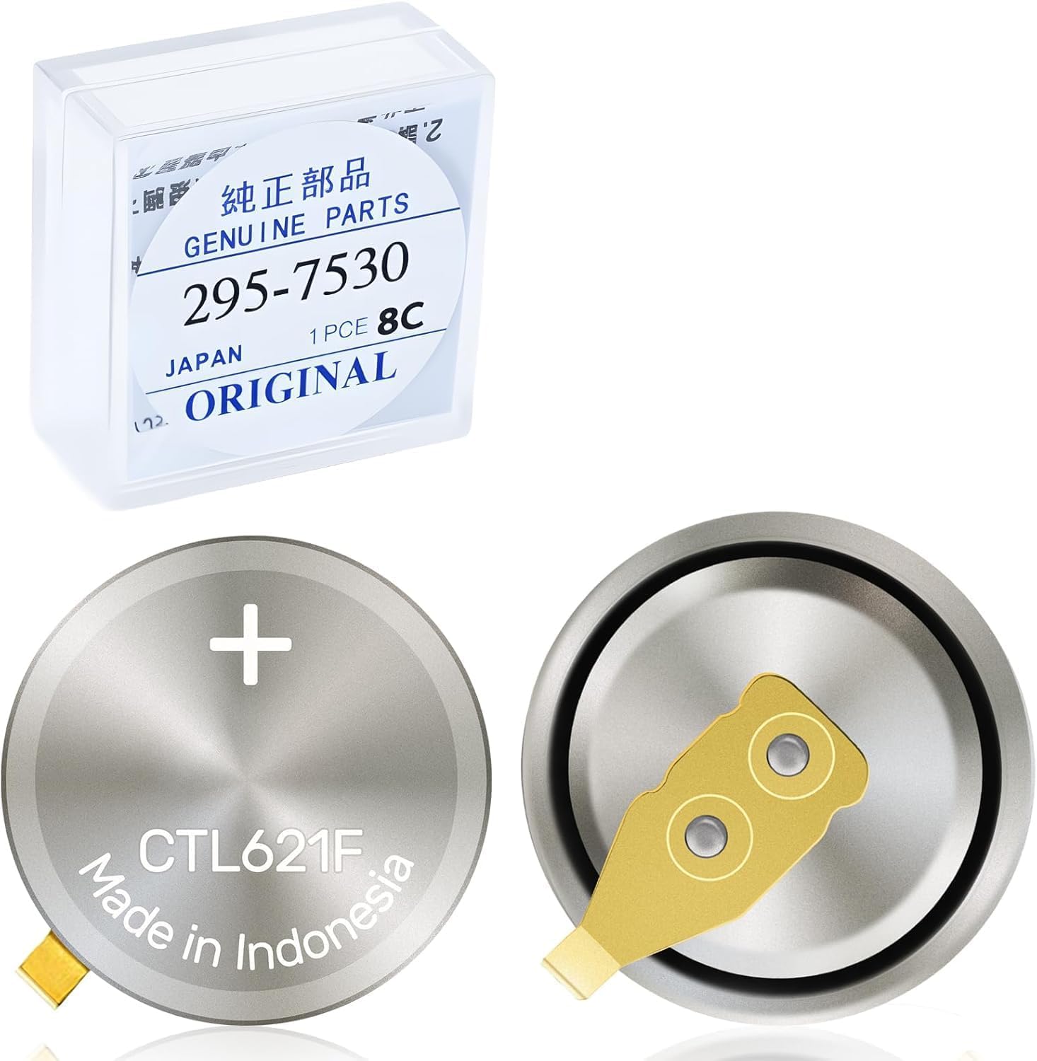 Amazon | YUFEEI 295-7530/295-750 時計用電池 シチズン エコドライブ