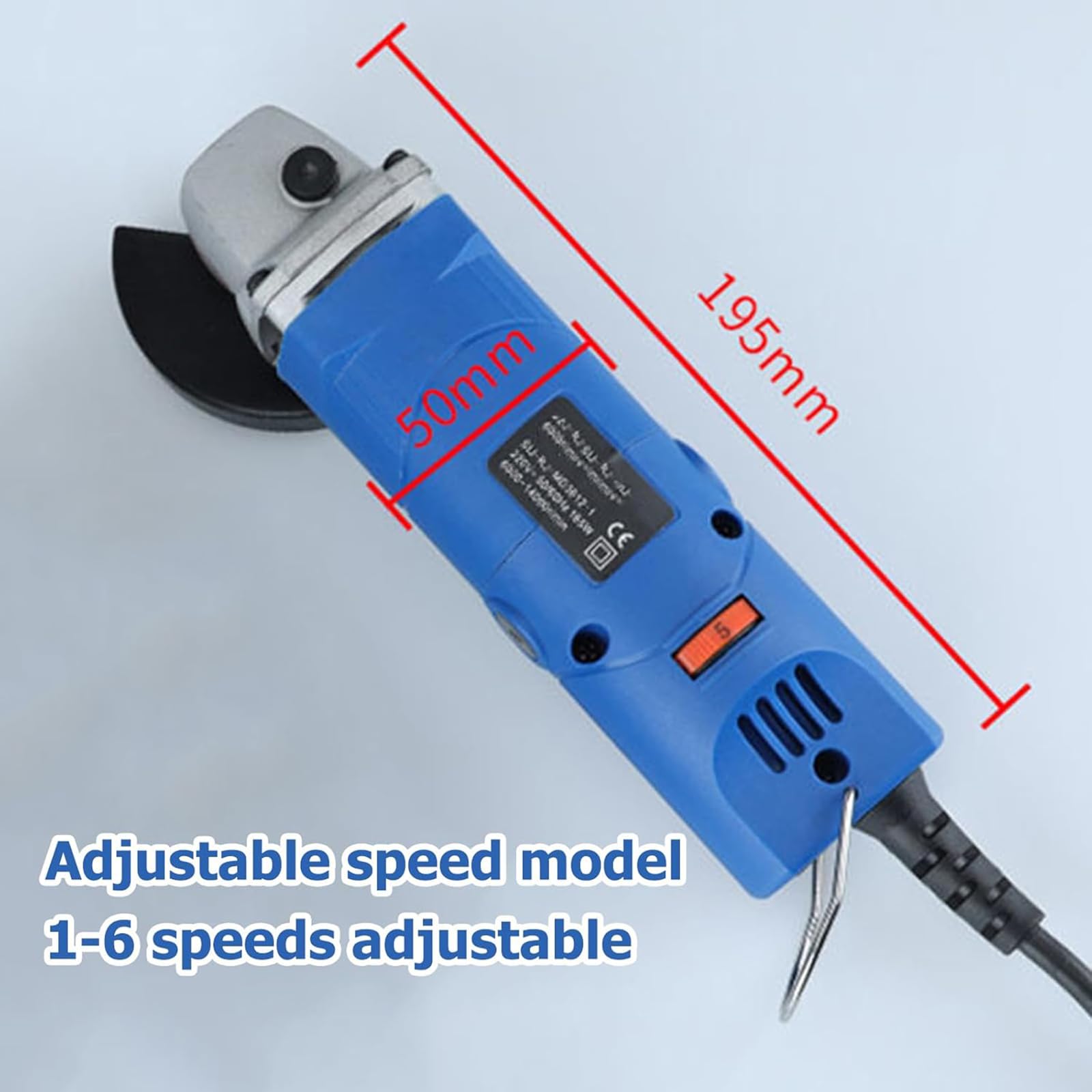 Limpiador De Juntas De Baldosas, Máquina para Limpiar Juntas De Baldosas, 6 Velocidades Ajustables (6000-13000 RPM), Limpiador De Juntas para Cortar, Pulir Y Detallar Bordes.