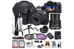 Canon EOS R7 Mirrorless Camera with 18-45mm IS STM Lens & Accessories Bundle