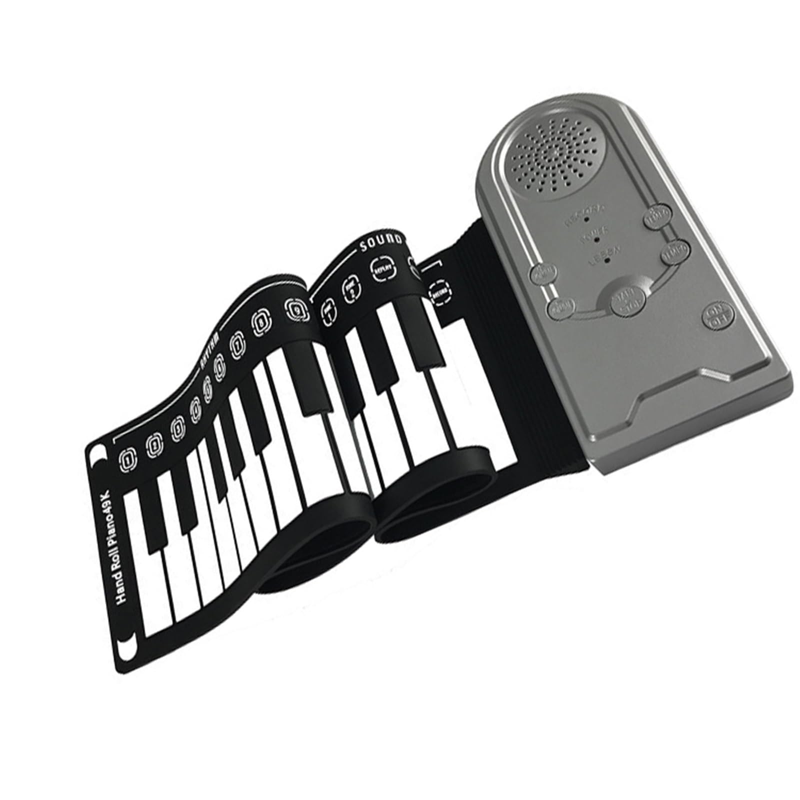 Tastiera Digitale Per Principianti Strumento A Tastiera Elettronica Portatile Per Principianti Adulti Con Pianoforte A Mano A 49 Tasti