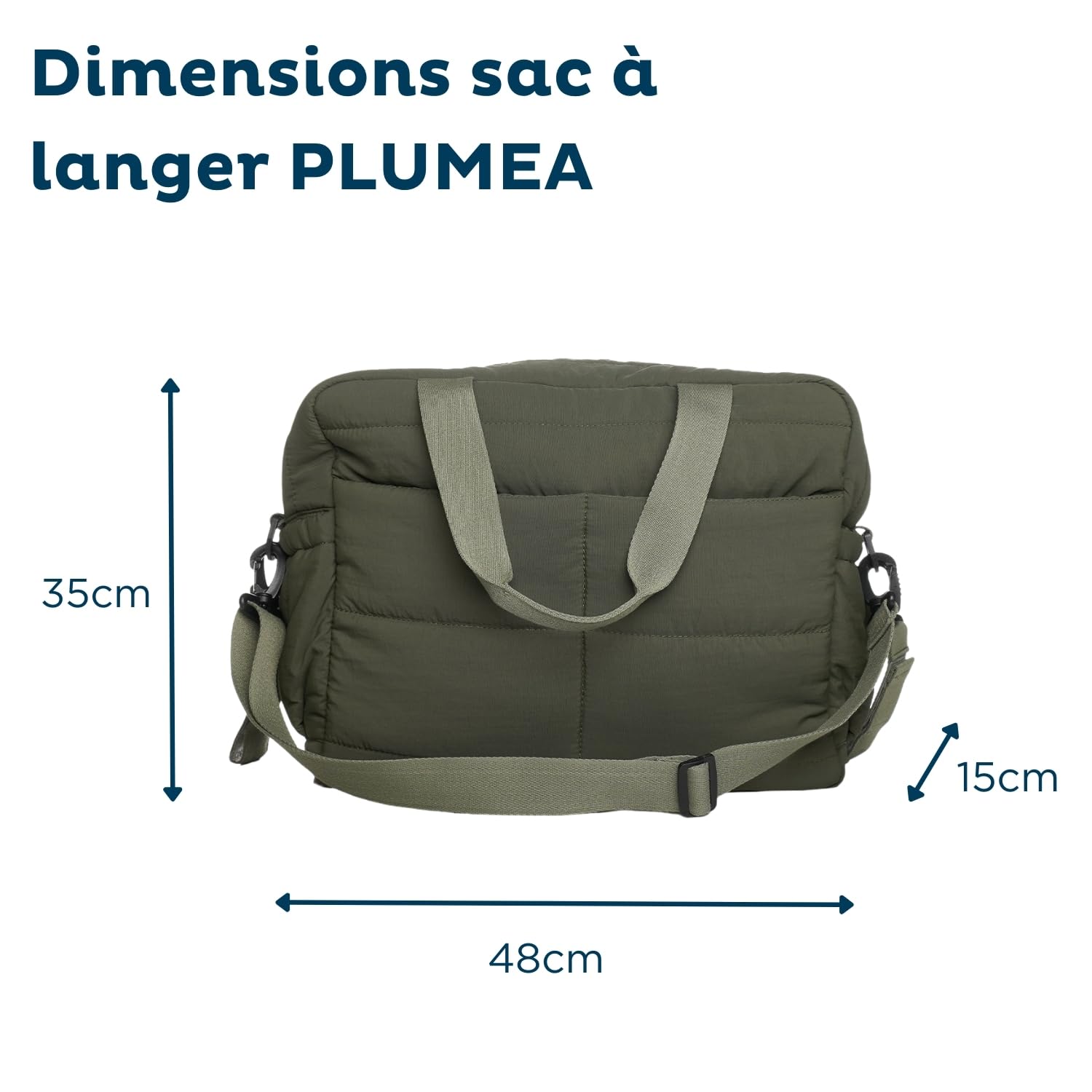 Mayoral Gewatteerde tas voor mama Crème