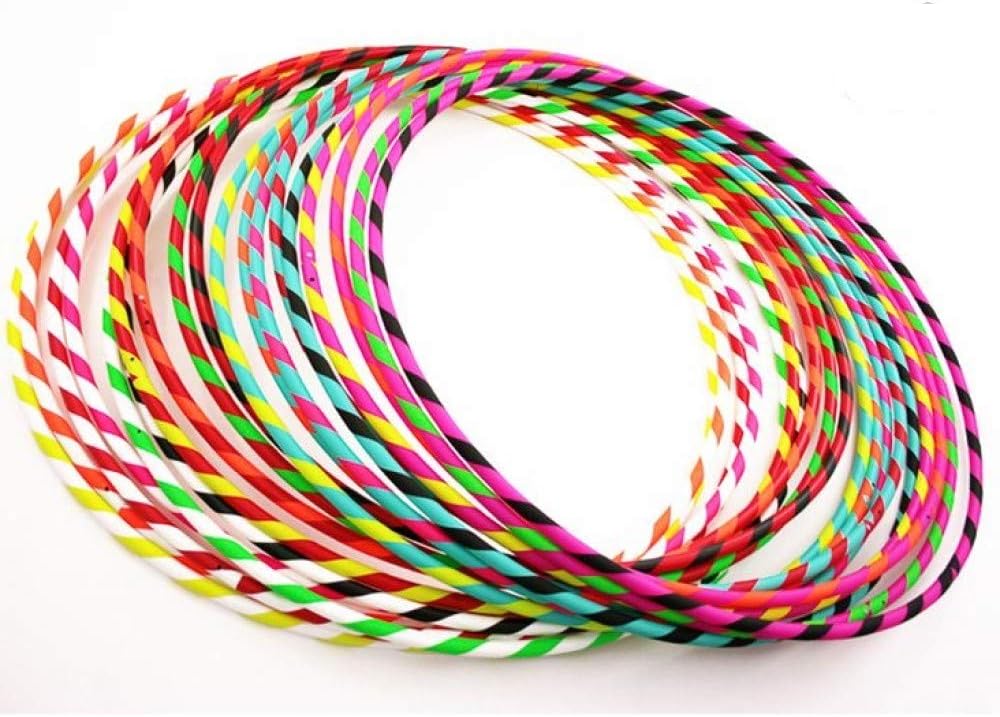 Play Perfect Hoop 16mm Hula Hoop - Collapsible (Turquoise and Pink)