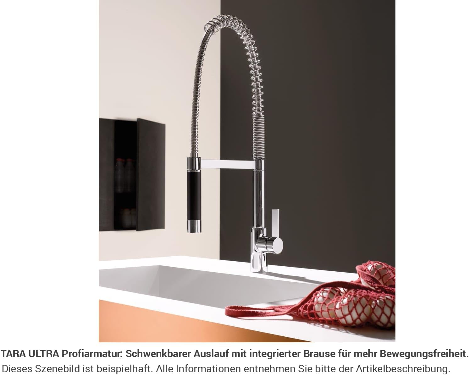 Dornbracht Single-lever mixer TARA ULTRA 33860875-06 Platinum Matt Finish