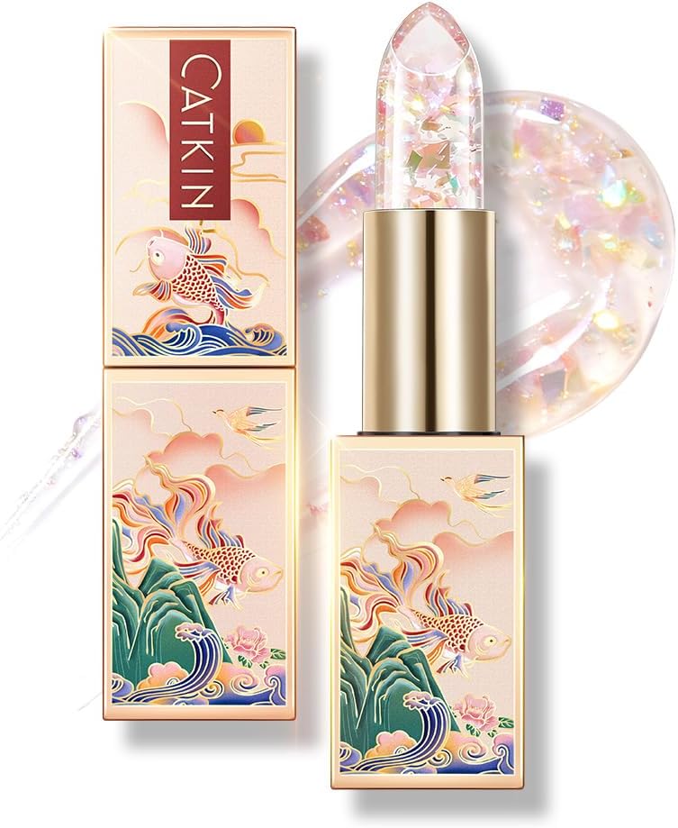 Lip Balm Color Tinted Changing Lipstick Ultra Hydrating Lip Moistrurizer Chapstick with Vitamin E Nourishing For Cracked & Dry Lips 0.12 oz C04 RAINBOW