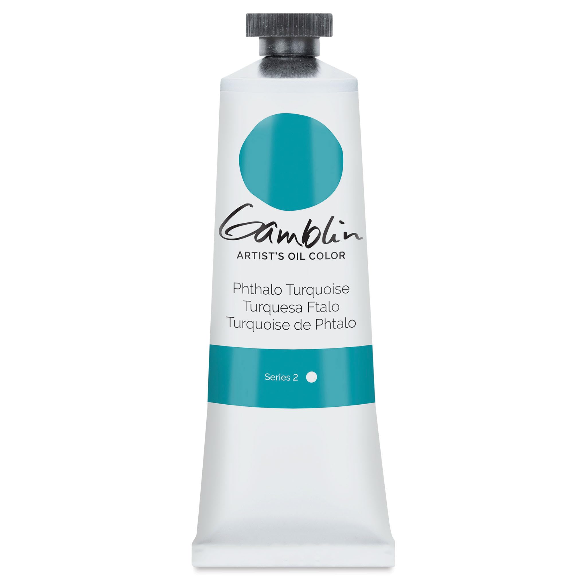 Gamblin : Artist Oil Colour 37ml : Phthalo Turquoise