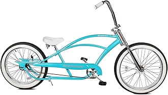 Bronco 29" baby blue bike