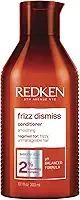 Redken Condicionador Frizz Dismiss, para cabelos com frizz, Anti-frizz, protege os fios contra a umidade, sem sulfato, com Óleo de Babassu + Concentrated Smoothing Complex, Exclusivo Amazon, 300ml
