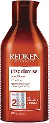 Redken Condicionador Frizz Dismiss, para cabelos com frizz, Anti-frizz, protege os fios contra a umidade, sem sulfato, com Óleo de Babassu + Concentrated Smoothing Complex, Exclusivo Amazon, 300ml​