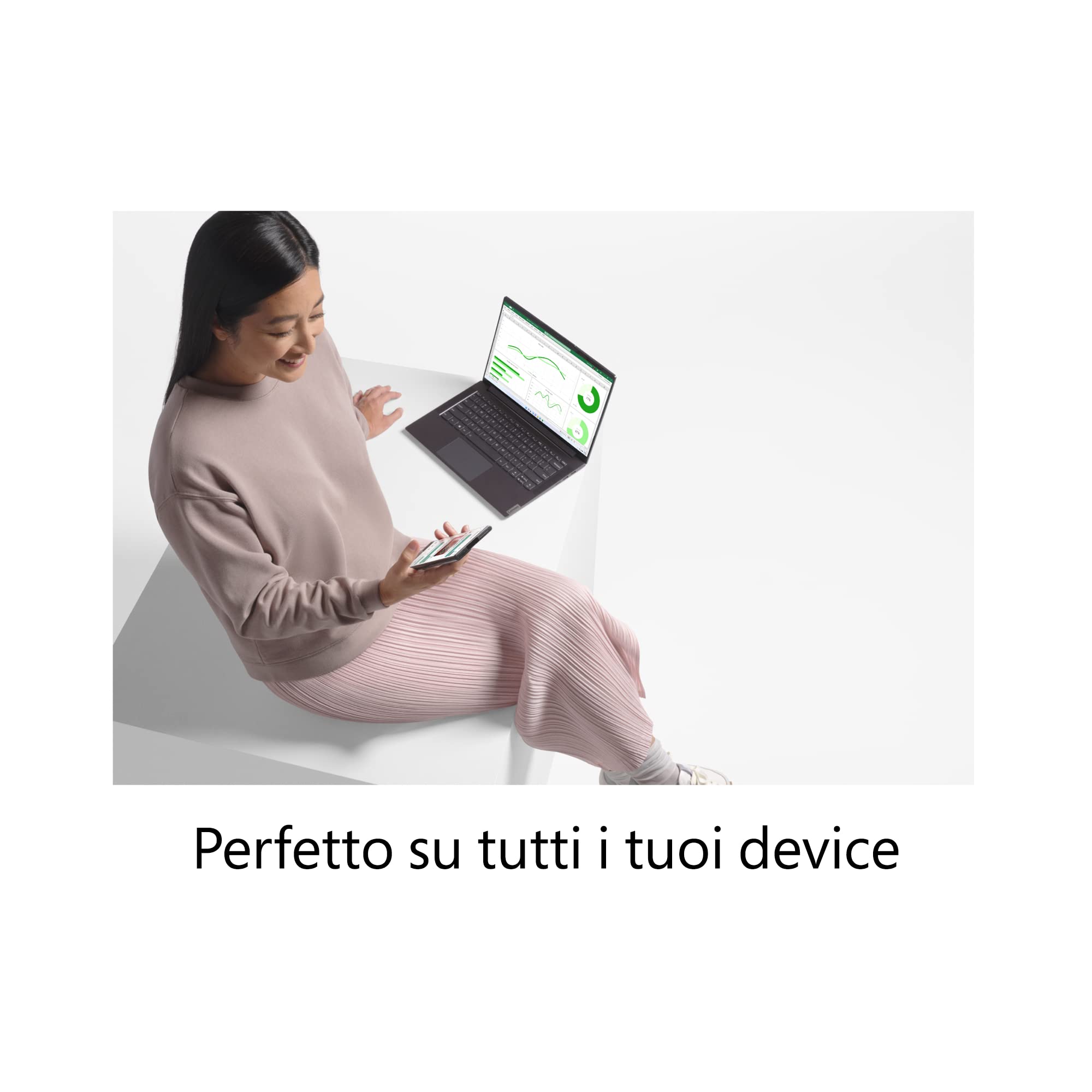 Microsoft 365 Business Standard - 1 utente - 5 PC/Mac +5 Tablet + 5 Telefoni cellulari - Abbonamento di 12 mesi