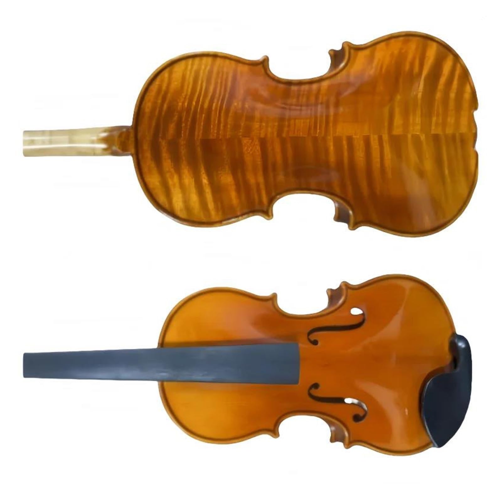 Cordal De Fibra De Carbono Para Violín 4/4 Profesional De Madera Pintado A Mano Instrumento De Violín(3/4)