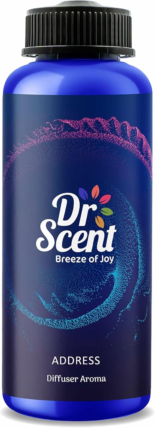 Dr Scent Breeze of JoyDiffuser Aroma Address β Velvet Cedar, Citrus, and Cedarwood Fragrance | Made in the UK (500ml) Perfect for Offices, Homes, Shops, Hotel Rooms & Small Lobbies