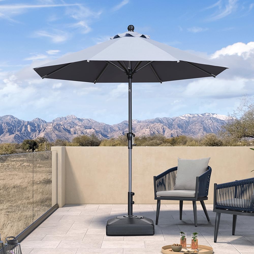PURPLE LEAF Round Umbrella