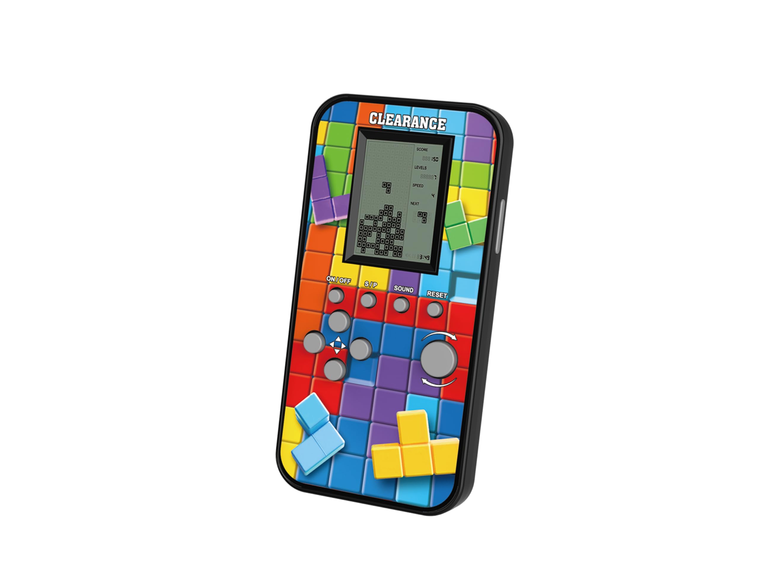 Teorema - Videogioco Portatile, Brick Game Tascabile, Console Retro Portatile 26 Giochi, Pile Incluse