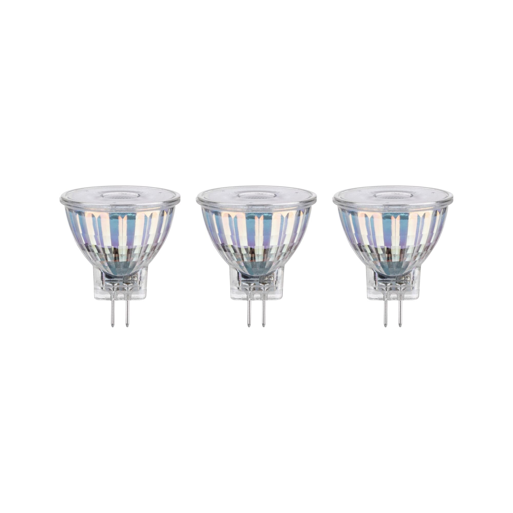 Paulmann 29140 Standard 12V LED Reflector GU4 3x345lm 3x4.2W 2700K Silver lamp