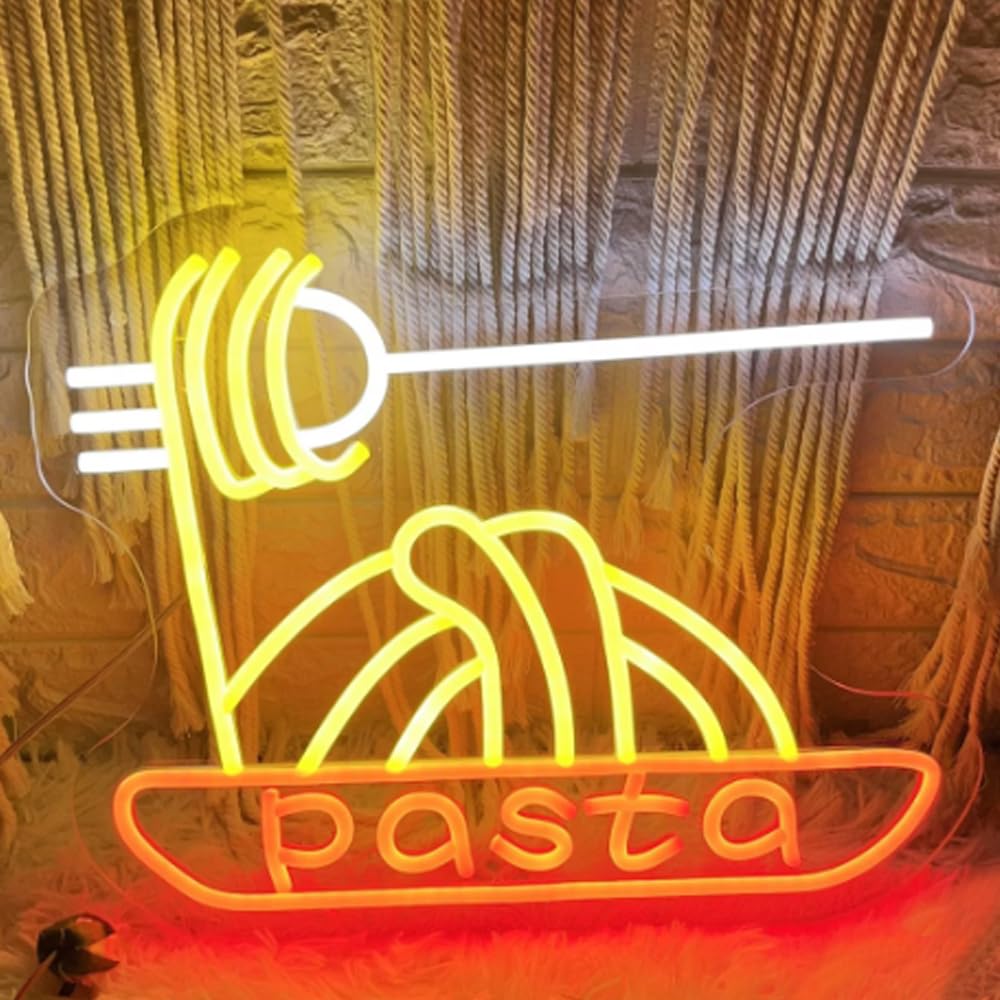 LED Sign Snack Neon Signs Food Led Lights Shop Wall Decorative Popcorn Lamps Pizza Burger Tacos Decoration Light USB Brightness Adjustable