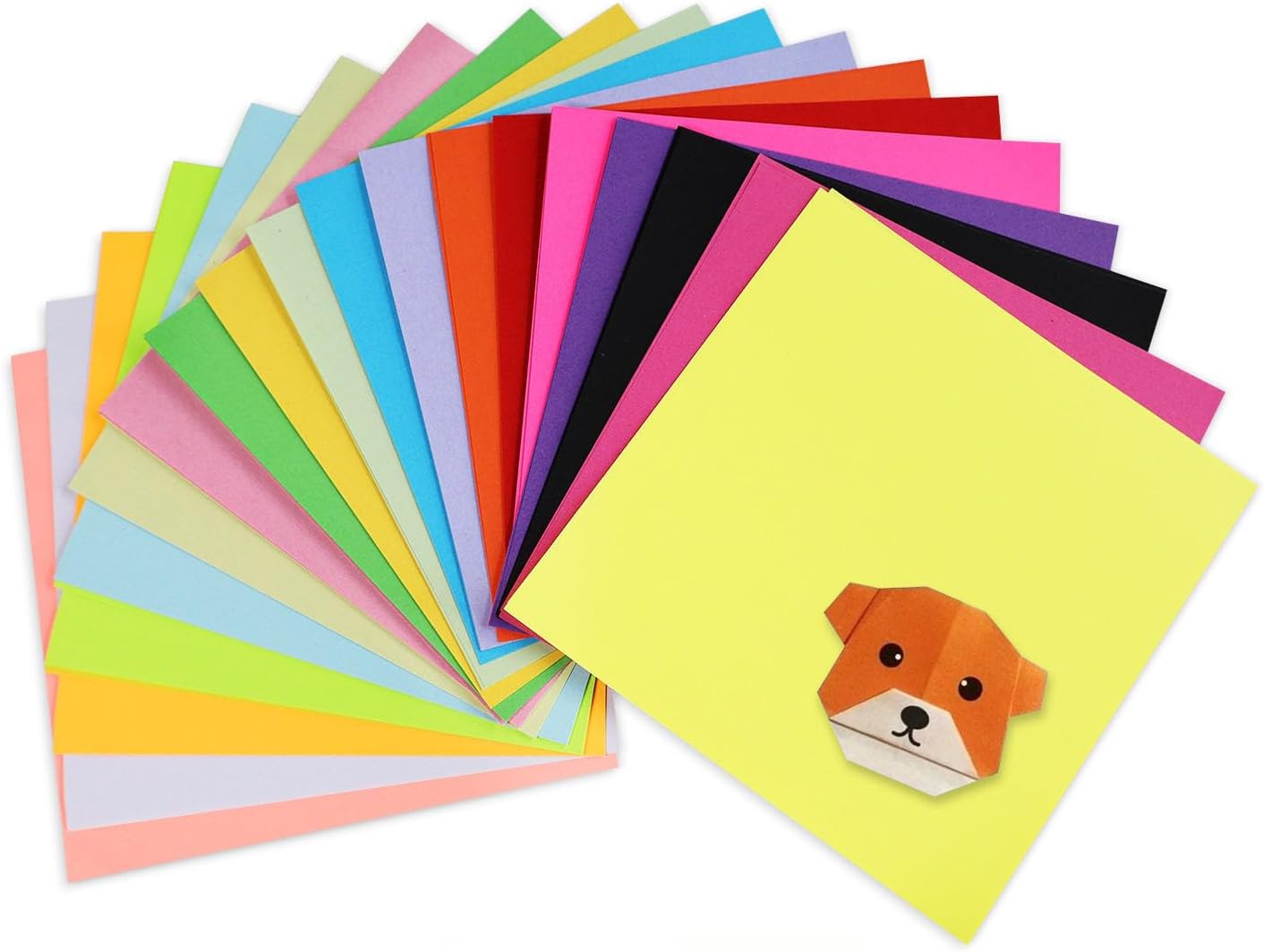 6 x 6 Inch Multipurpose Paper 100 Sheets Origami Paper