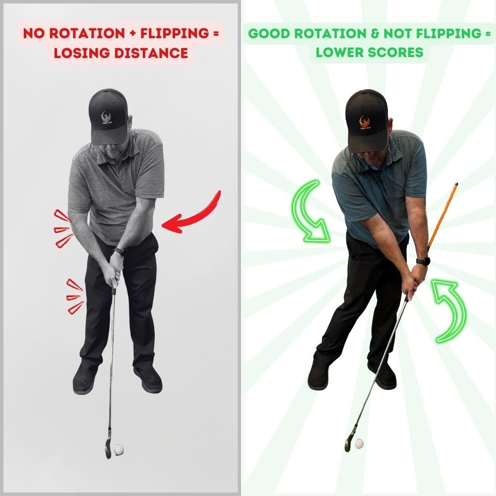 NICE IMPACT ゴルフスイングトレーニング器具 Amazon | 【UUUMGOLF推奨練習器具】Uchida ナイスインパクト ゴルフ