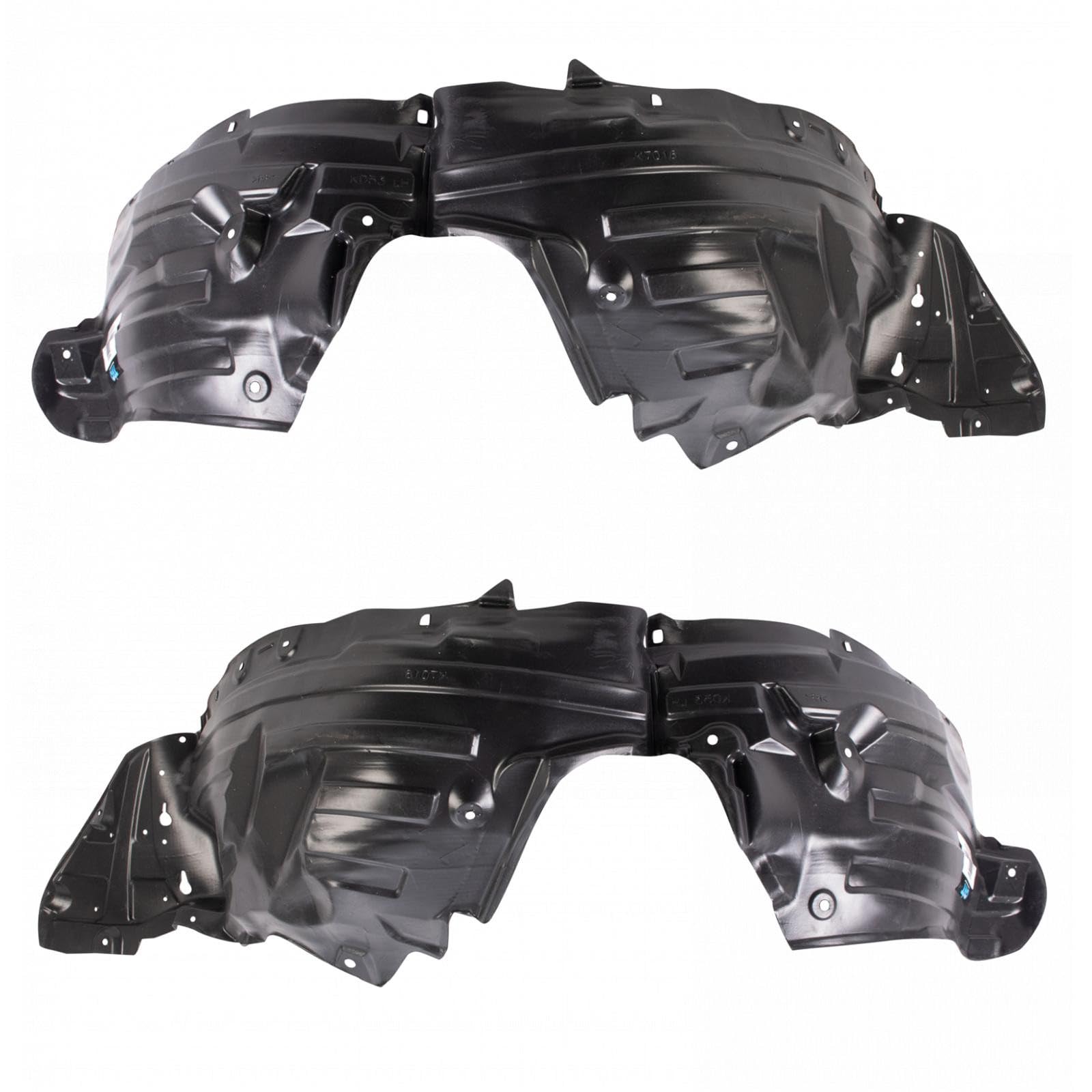 TRQ Front Inner Fender Liner Set