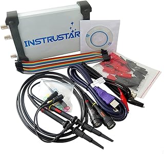 Wosontel INSTRUSTAR ISDS205X 5 in 1 PC Based USB/Spectrum Analyzer/DDS/Logic Analyzer/Data Recorder/Digital Oscilloscope