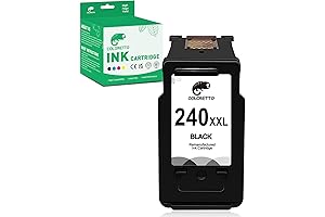 COLORETTO PG-240XXL Remanufactured Printer Ink Cartridge Replacement for Canon 241 XL