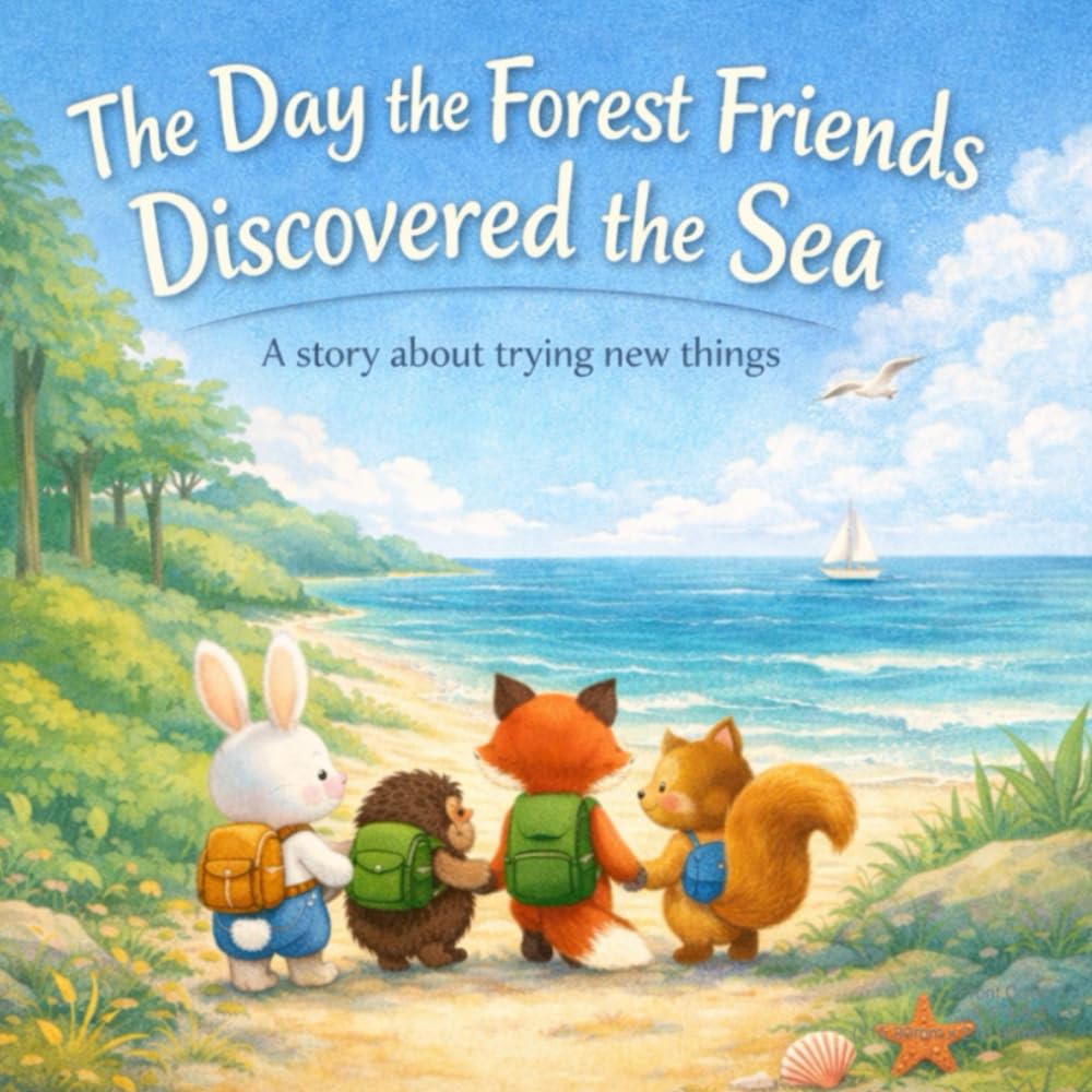 The Day the Forest Friends Discovered the Sea: A story about trying new things