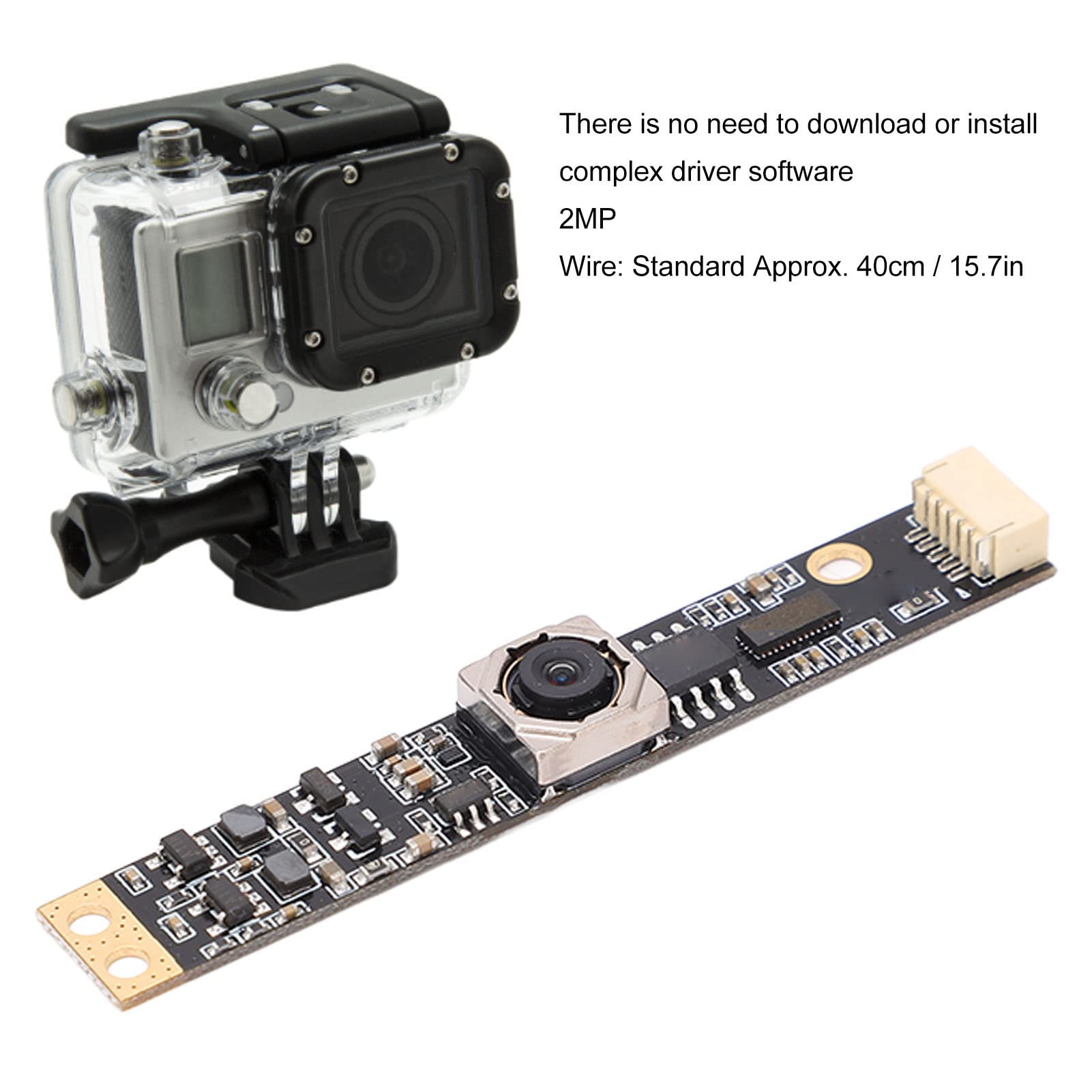 Módulo de cámara USB 1080P, 2 MP, Webcam con IM2MP, módulo de cámara