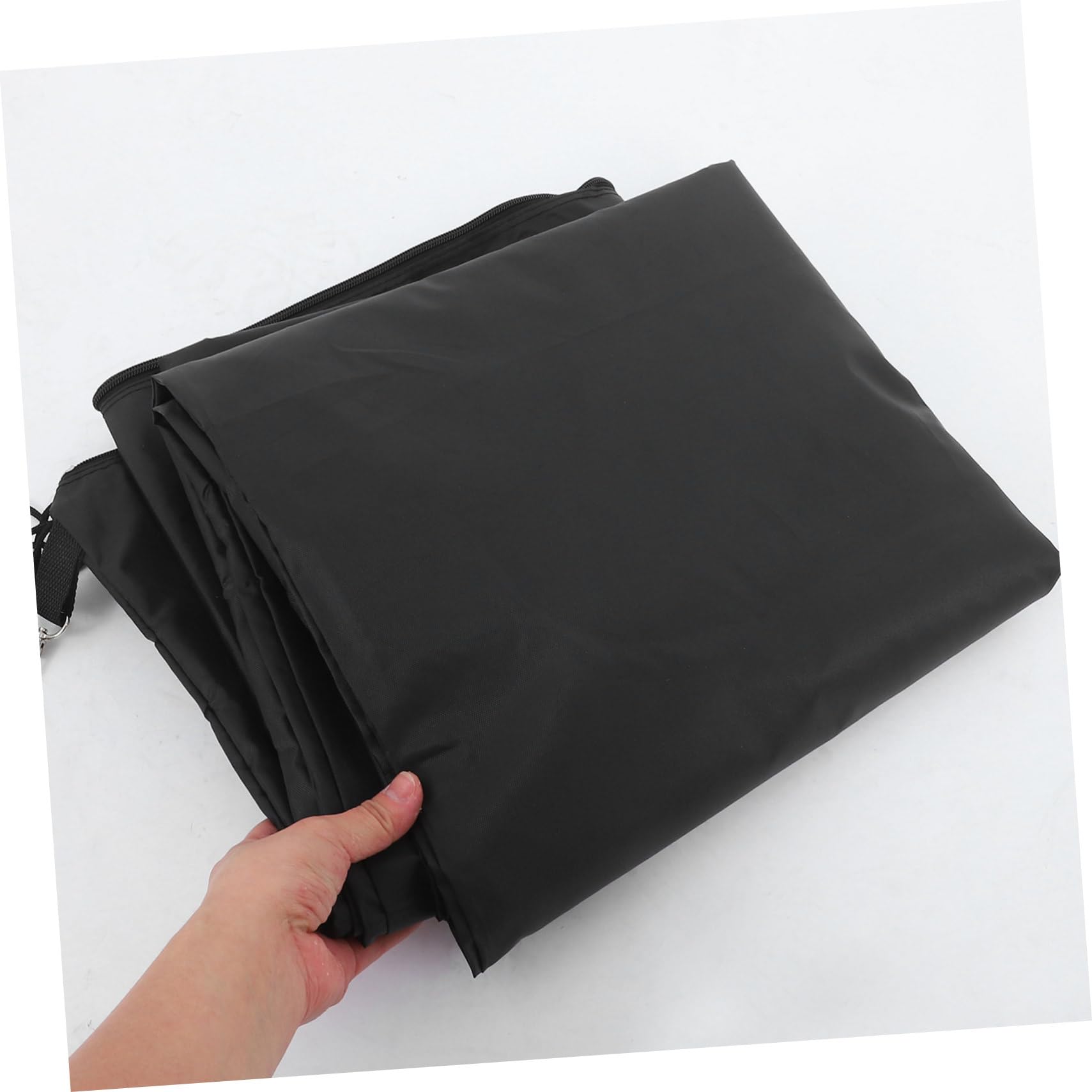 Pochette de Ramassage des Feuilles Mortes en Oxford Noir, Grosse Capacité