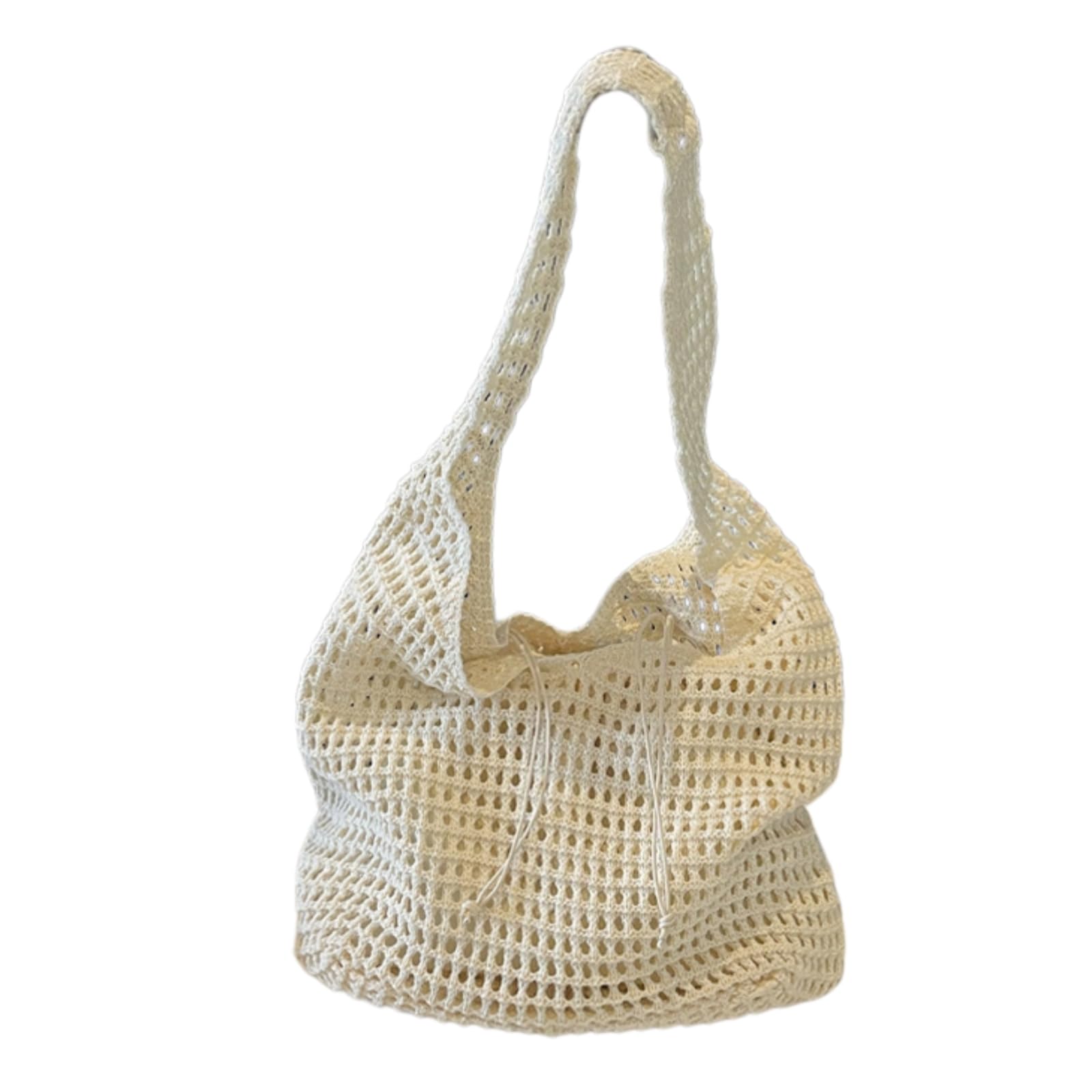 EBZFASO Polyester Straw Woven Shoulder Bag