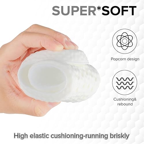 Miniatura 5 de 1 par de plantillas de espuma viscoelástica para zapatos, insertos de absorción de impactos, soporte de arco, plantillas deportivas, plantillas de