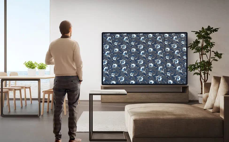 Image of Homeify Printed Smart LED TV Cover for 55 inches (All Model)