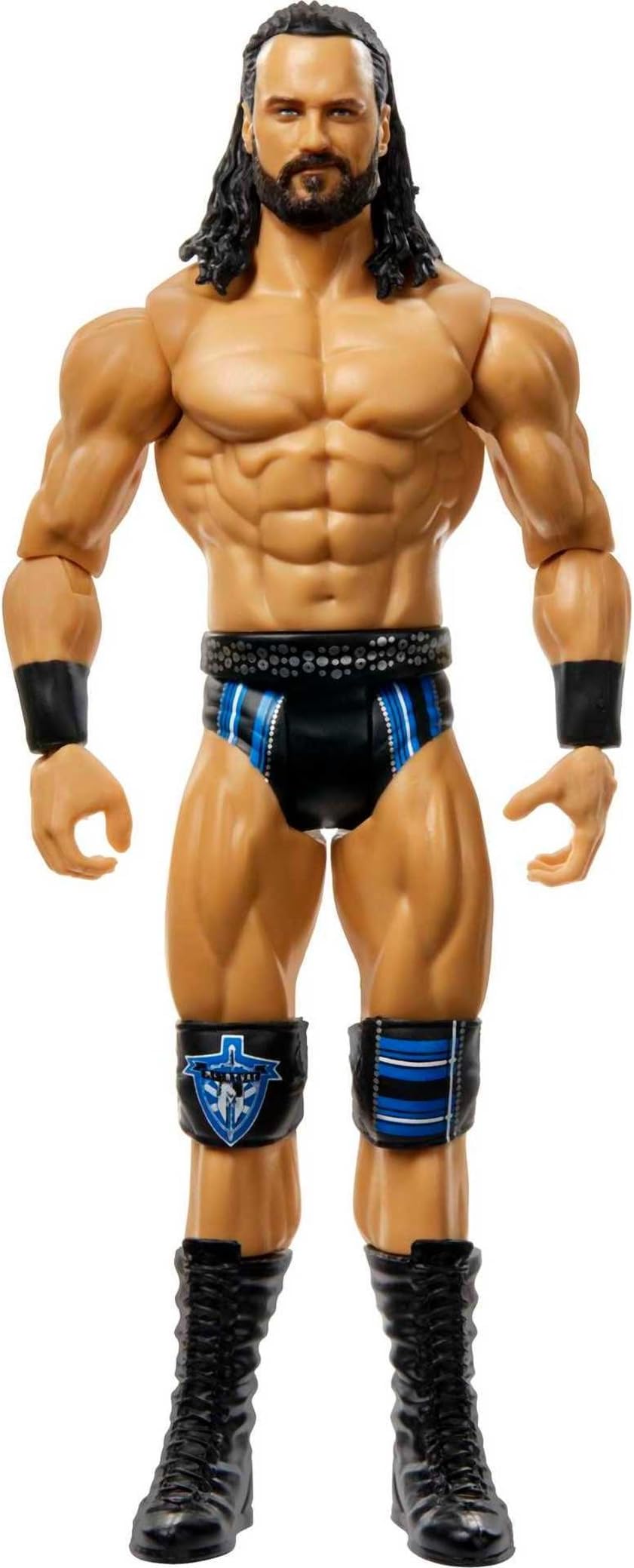 WWE Drew McIntyre Basic Action Figure, 10 Points of Articulation & Life-like Detail, 6-inch Collectible