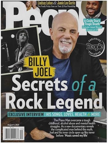 PEOPLE MAGAZINE - AUGUST 4, 2025 - BILLY JOEL PEOPLE MAGAZINE - AUGUST 4, 2025 - BILLY JOEL