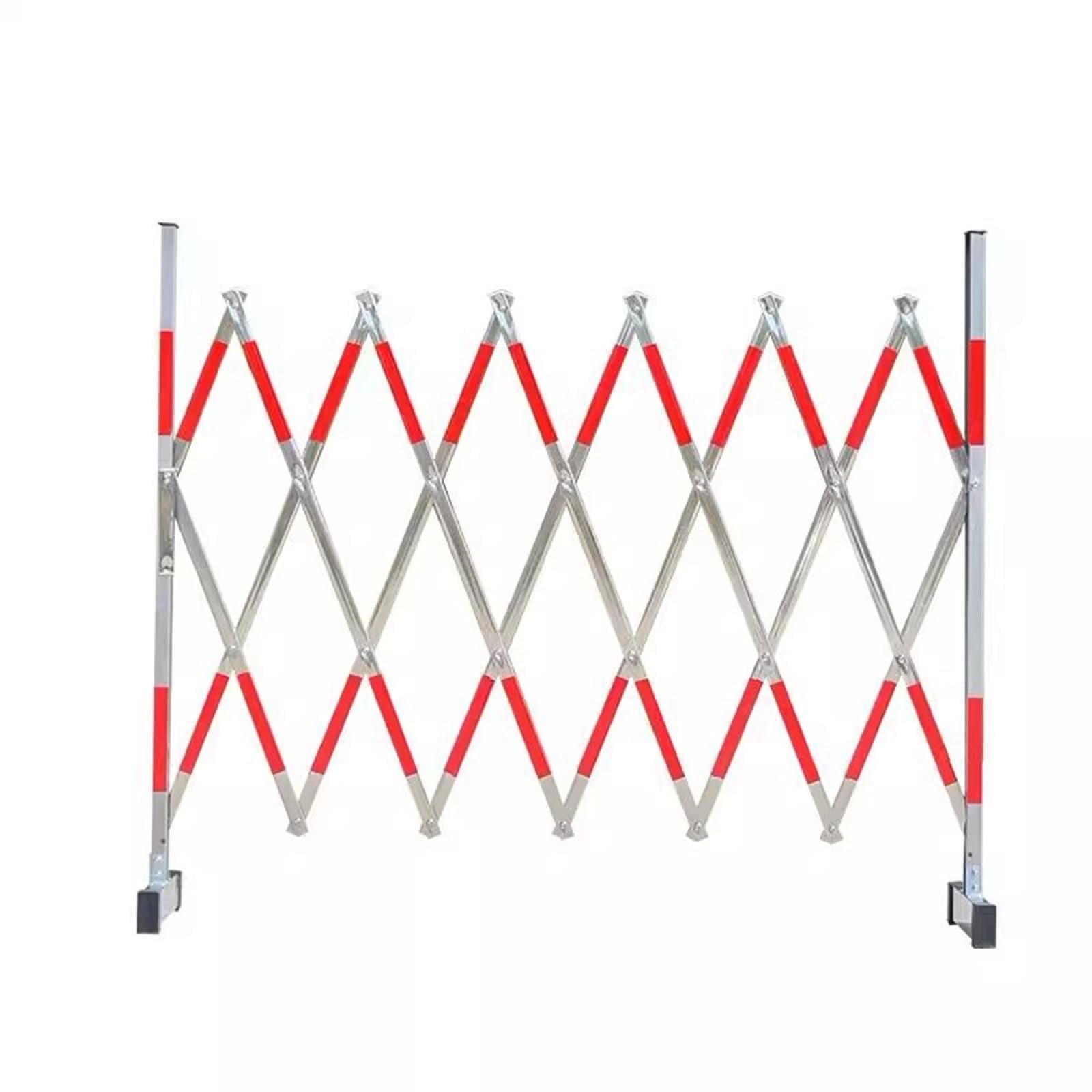 Clôture extensible réglable et barrière flexible de contrôle de la foule en acier